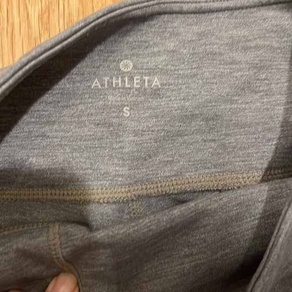 Athleta Crop Leggings Side Panel Netting Small - Picture 3 of 7